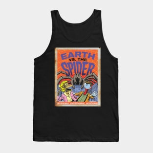 Mystery Science Rusty Barn Sign 3000 - Earth vs. The Spider Tank Top